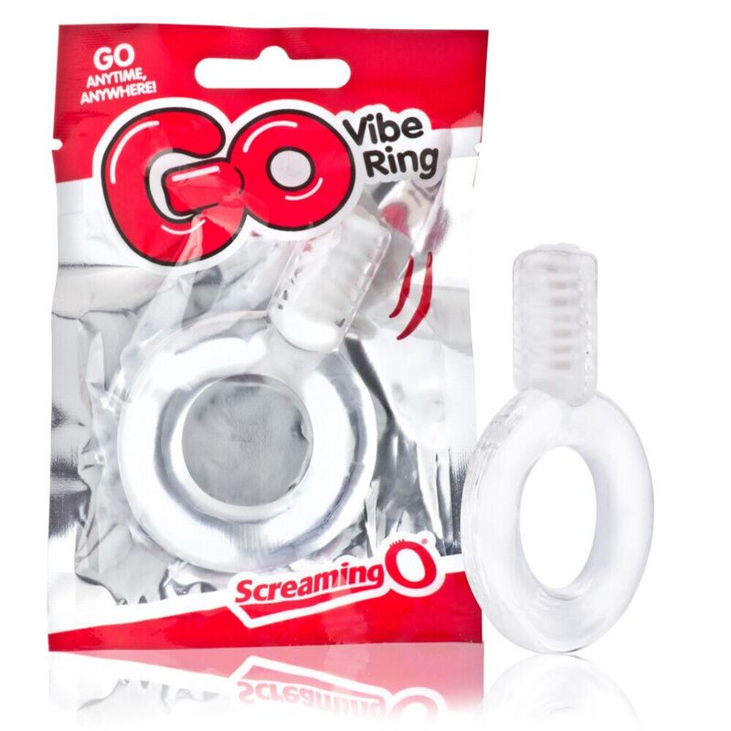 SCREAMING O - ANELLO VIBRATORE GO TRASPARENTE 1 