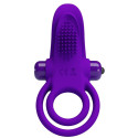 PRETTY LOVE - ANELLO VIBRANTE PER PENE VIOLA 1 