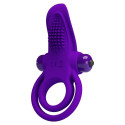 PRETTY LOVE - ANELLO VIBRANTE PER PENE VIOLA 3 