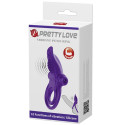 PRETTY LOVE - ANELLO VIBRANTE PER PENE VIOLA 8 