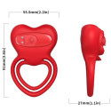 ARMONY - ANNEAU VIBRATEUR COEUR ROUGE 2 