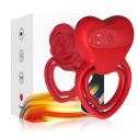 ARMONY - ANELLO VIBRATORE CUORE ROSSO 4 