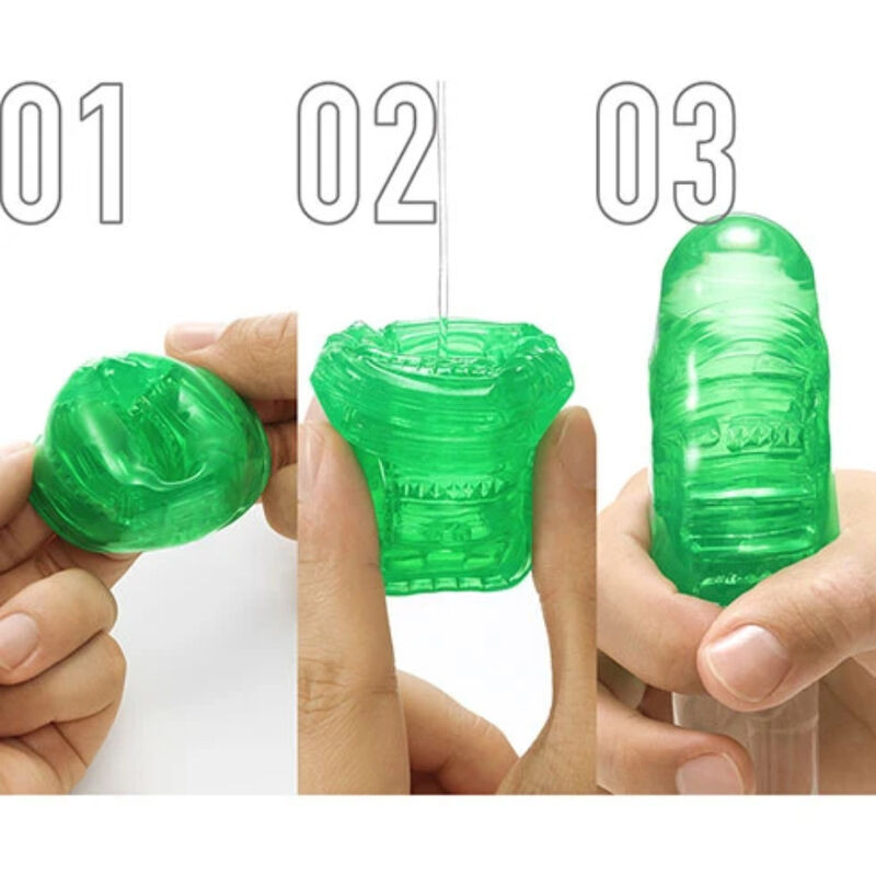 TENGA - UNI EMERALD MASTURBATOR-Fingerhut 3 