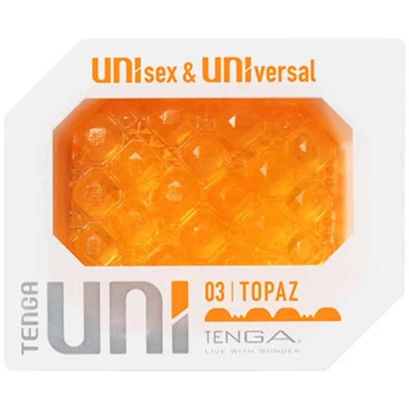 TENGA - DÉ DÉS MASTURBATEUR UNI TOPAZE 2 