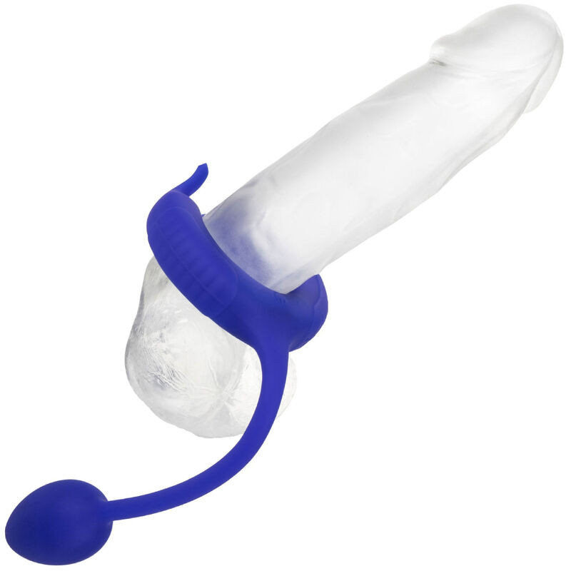 CALEXOTICS - ADMIRAL WEIGHTED COCK RING BLUE 4 