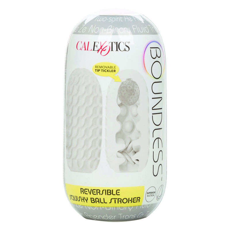 CALEXOTICS - BOUNDLESS REVERSIBLE SQUISHY BALL STROKE GELB 2 