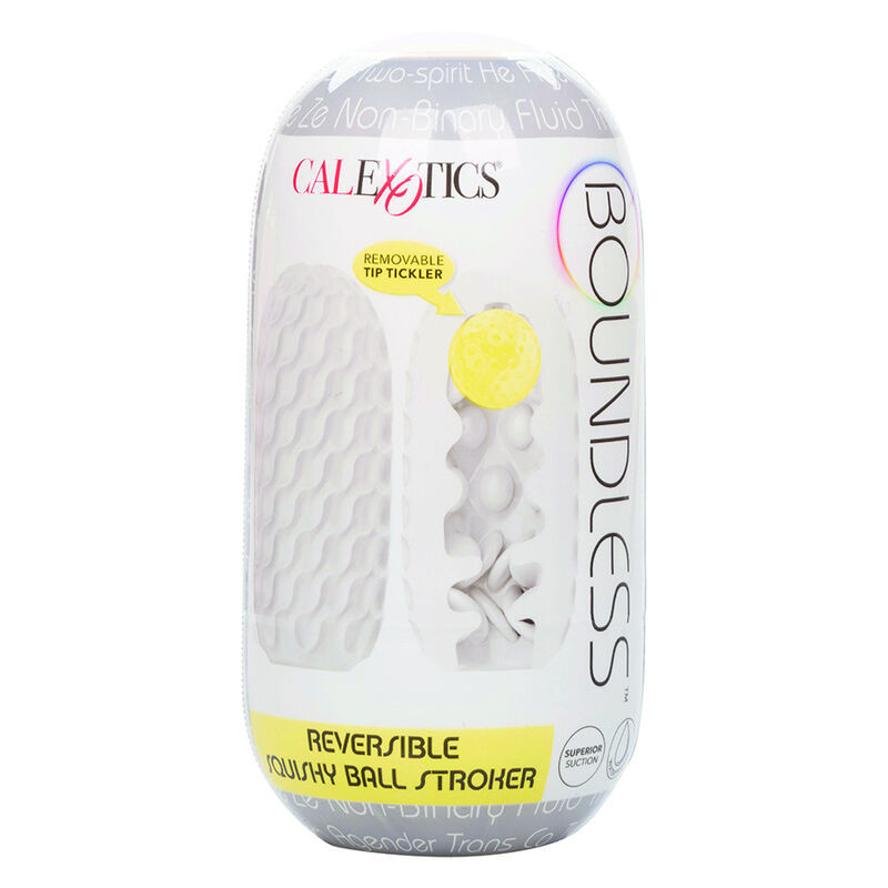 CALEXOTICS - BOUNDLESS SFERA SQUISHY REVERSIBILE GRIGIA 2 