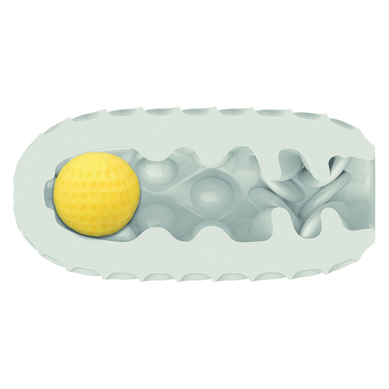 CALEXOTICS - BOUNDLESS SQUISHY RÉVERSIBLE BALL STROKE GRIS 8 