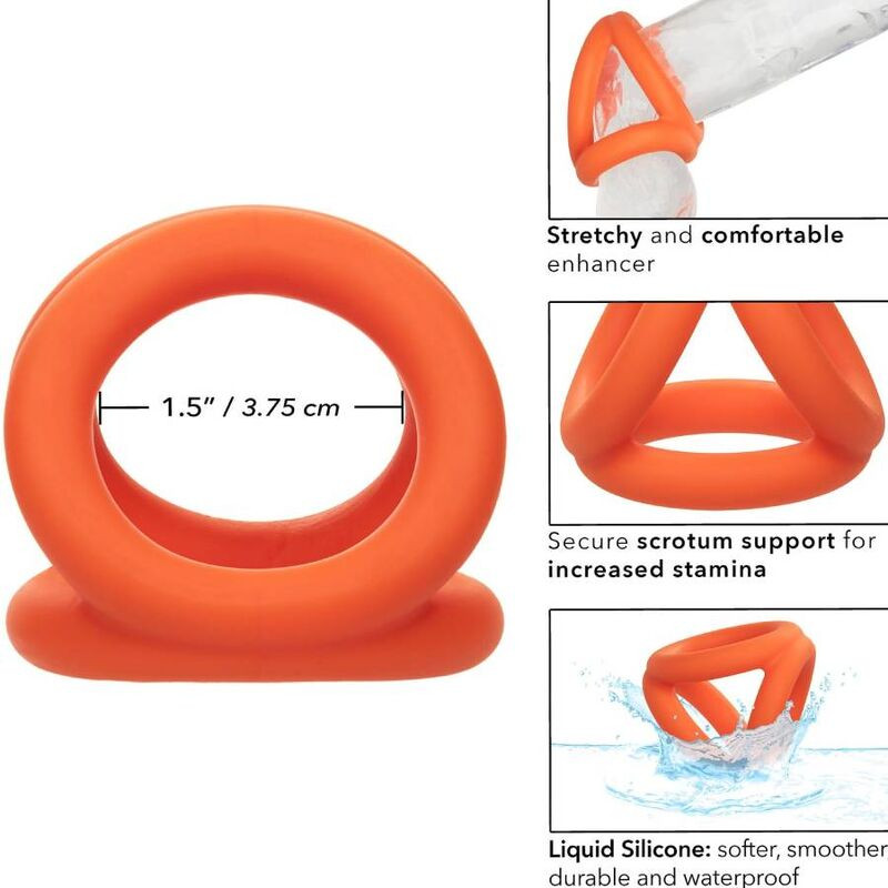 CALEXOTICS - ALPHA TRI-RING ORANGE 11 