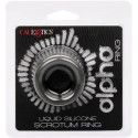 CALEXOTICS - ALPHA SCROTUM STRETCHING RING BLACK 2 