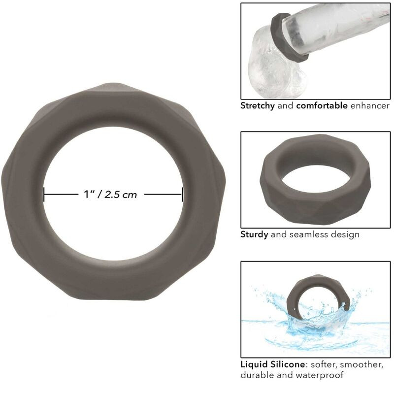 CALEXOTICS - ALPHA PROLONG PRISMATISCHER RING GRAU 7 