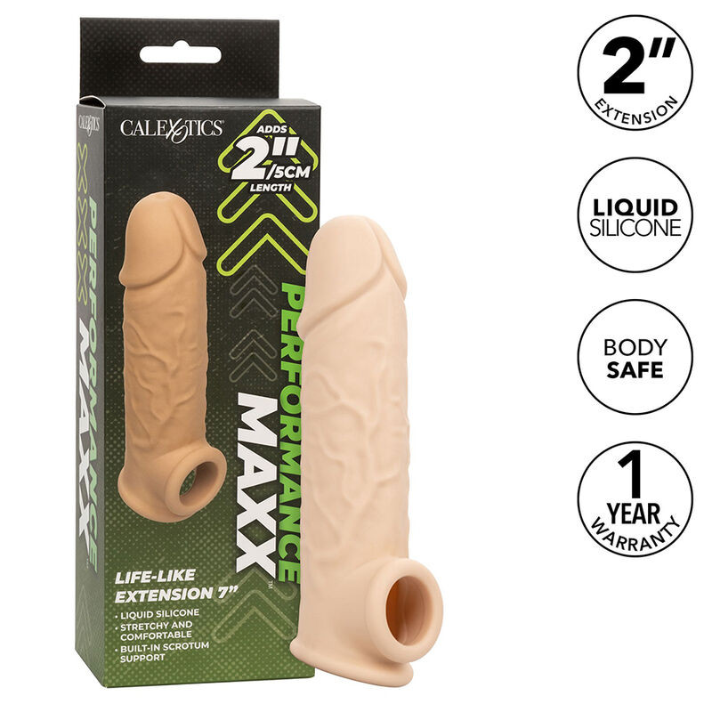 CALEXOTICS - PERFORMANCE MAXX LIFE-LIKE EXTENSION 7 PELLE CHIARA 1 