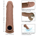 CALEXOTICS - PERFORMANCE MAXX LIFE-LIKE EXTENSION 8 BROWN SKIN 10 