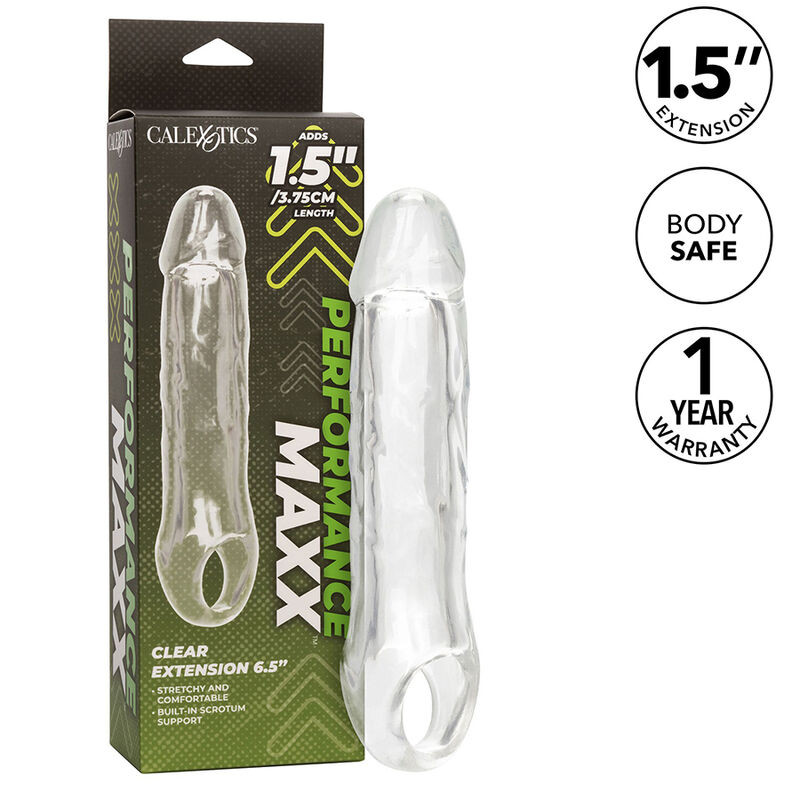 CALEXOTICS - PERFORMANCE MAXX CLEAR EXTENSION 6,5 TRASPARENTE 1 