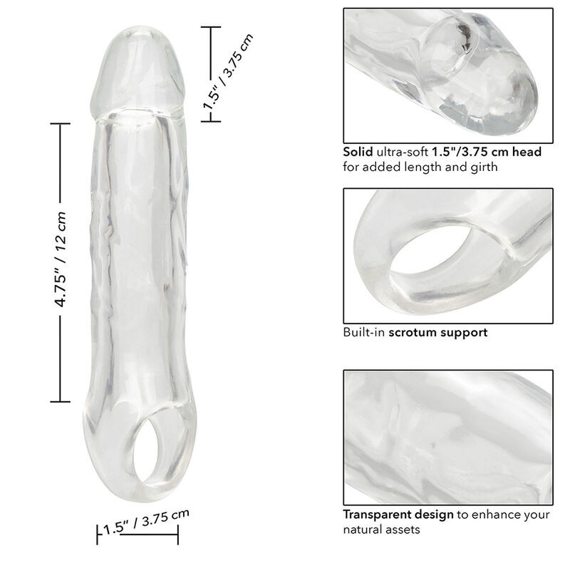 CALEXOTICS - PERFORMANCE MAXX CLEAR EXTENSION 6,5 TRASPARENTE 7 