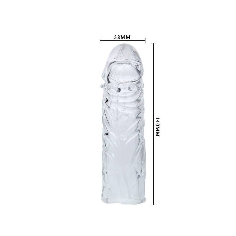 BAILE - COPERTURA LILLA PER PENE IN SILICONE ADATTABILE 13 CM 6 