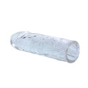 BAILE - TRANSPARENT SILICONE PENIS COVER 13 CM 3 