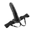 FETISH FANTASY SERIES - 19 CM HOLLOW STRAP-ON BLACK 2 