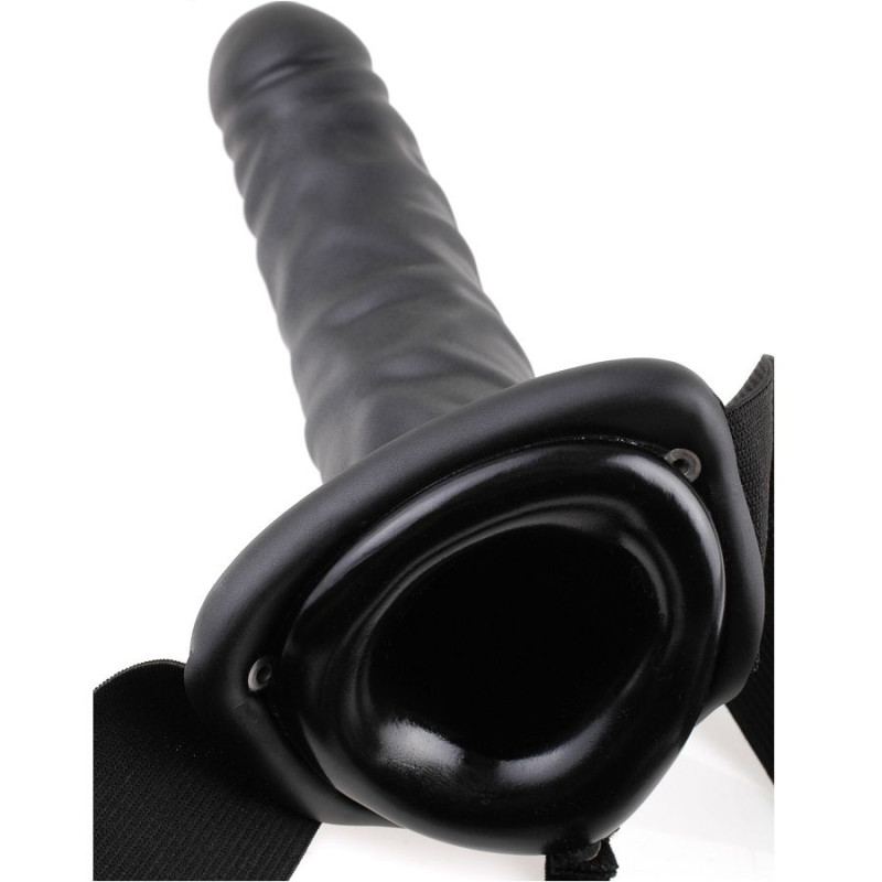 FETISH FANTASY SERIES - 19 CM HOHL STRAP-ON SCHWARZ 3 