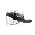 FETISH FANTASY SERIES - 19 CM VIBRIERENDER HOHL-STRAP-ON SCHWARZ 1 