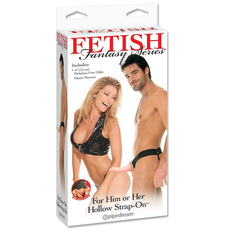 FETISH FANTASY SERIES - FLRSH DREAM HOLLOW STRAP ON 1 