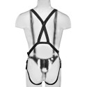 KING COCK - 25,5 CM HOLLOW STRAP-ON SUSPENDER SYSTEM FLESH 5 