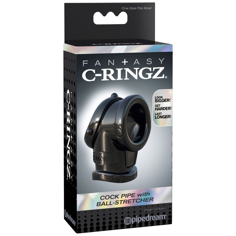 FANTASY C-RINGZ - COCK PIPE WITH BALL STRECH 2 