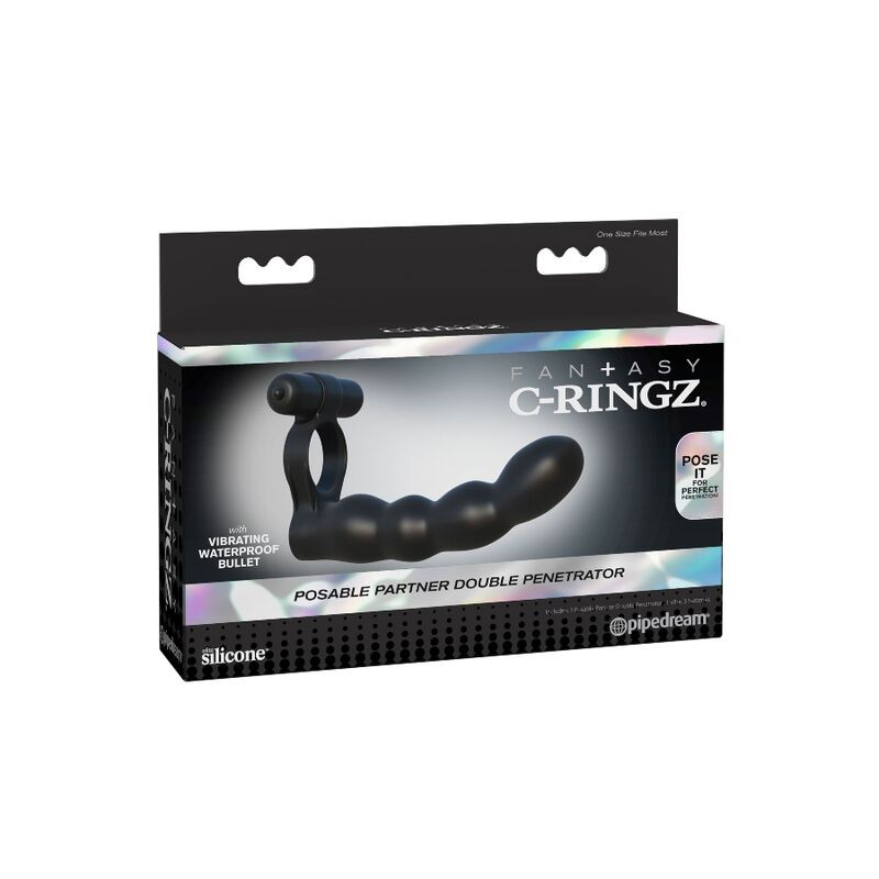 FANTASY C-RINGZ - DOPPIO PENETRATORE POSABILE 6 