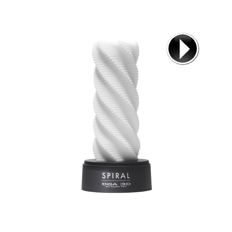 TENGA - EXTASE SCULPTÉE EN SPIRALE 3D 1 