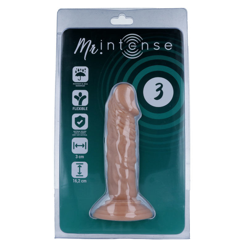 MR INTENSE - 3 PÉNIS RÉALISTE 16.2 CM -O- 3 CM 7 