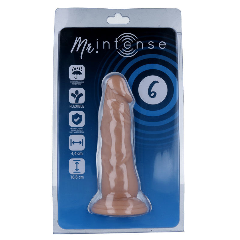 MR INTENSE - 6 PÉNIS RÉALISTE 16.6 CM -O- 4.4 CM 6 