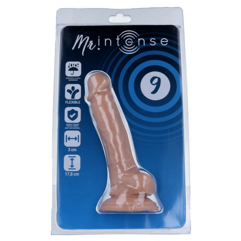 MR INTENSE - 9 REALISTIC COCK 17.8 CM -O- 3 CM 6 