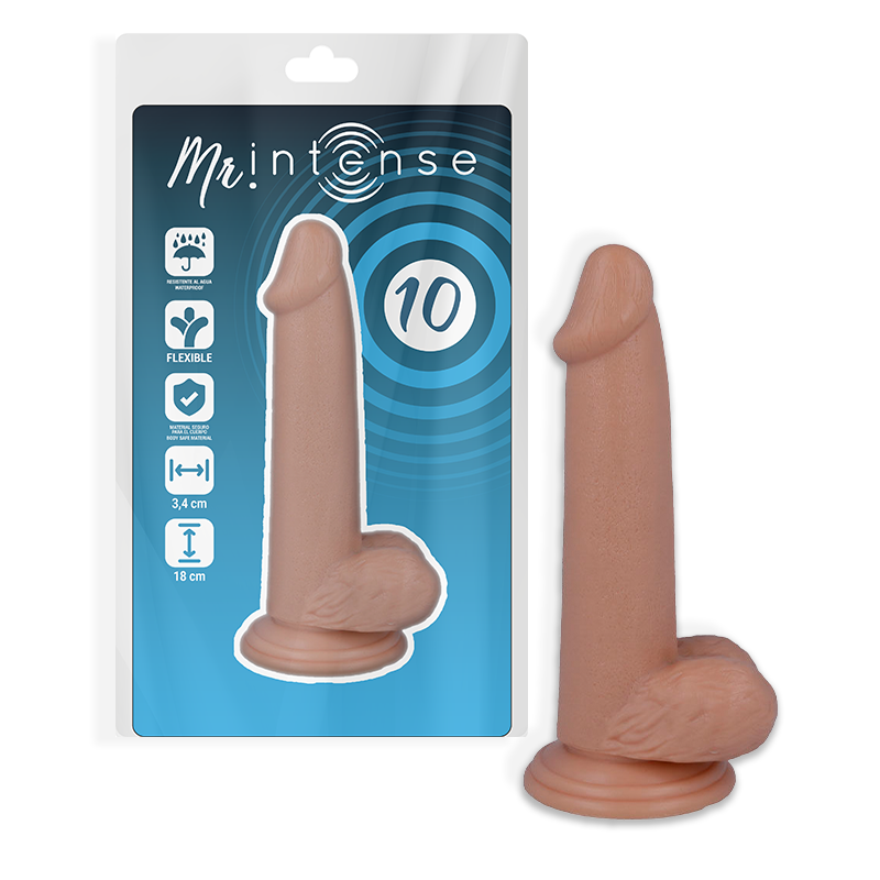 MR INTENSE - 10 REALISTIC PENIS 18 CM -O- 3.4 CM 2 