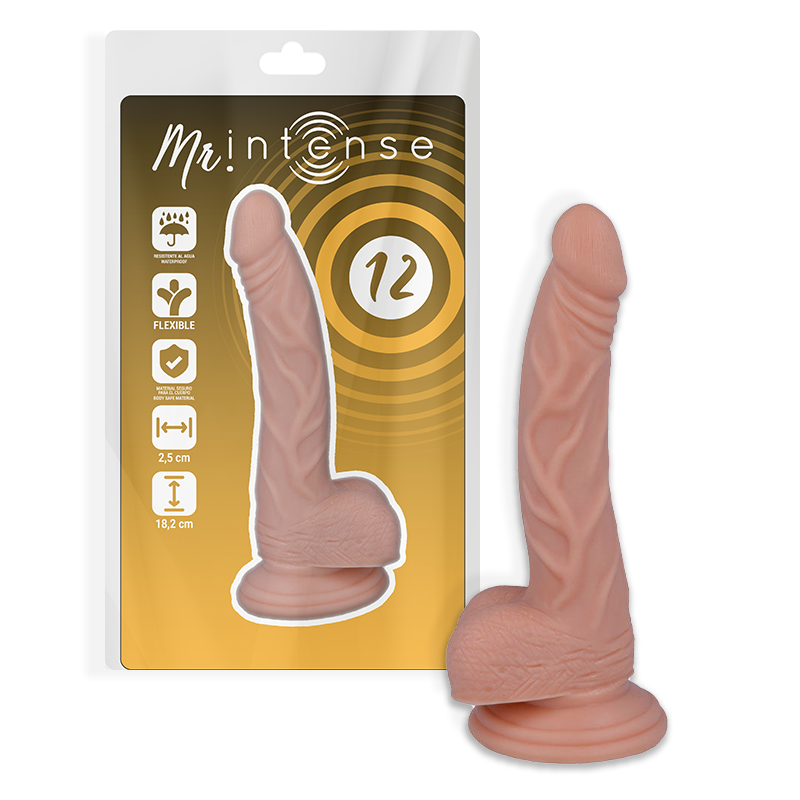 MR INTENSE - 12 REALISTIC PENIS 18.2 CM -O- 2.5 CM 2 