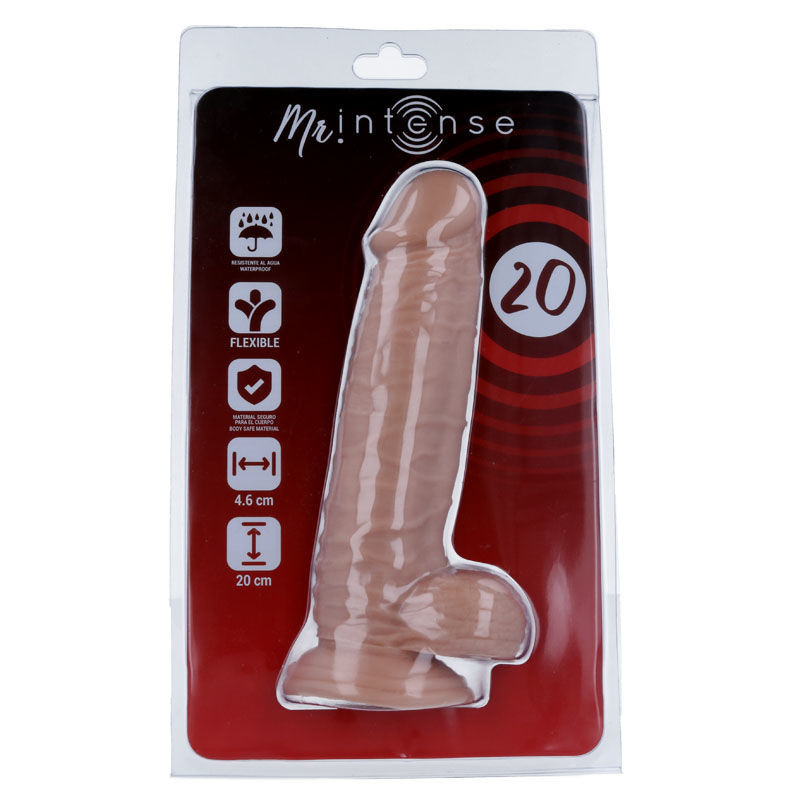 MR INTENSE - 20 REALISTIC PENIS 20 CM -O- 4.6 CM 6 