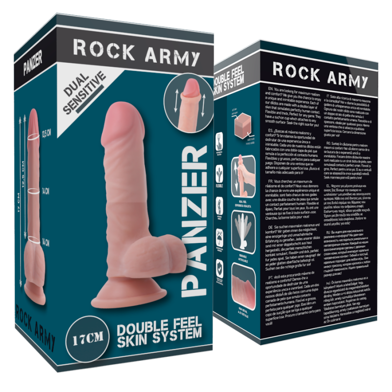 ROCKARMY - DUAL DENSITY PANZER 17 CM -O- 4.46 CM 7 