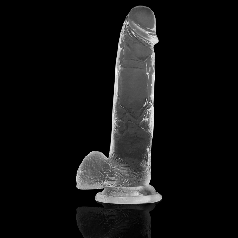 X RAY - CLEAR COCK WITH BALLS 22 CM -O- 4.6 CM 3 