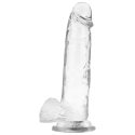 X RAY - CLEAR COCK WITH BALLS 22 CM -O- 4.6 CM 4 