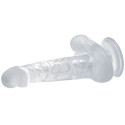 BAILE - REALISTISCHER DILDO MIT SAUGNAPF UND HODEN 16.7 CM TRANSPARENT 2 