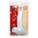 BAILE - GODE RÉALISTE AVEC VENTOUSE ET TESTICULES 16.7 CM TRANSPARENT 5 