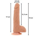 OHMAMA - DILDO SU E GIÙ CON FUNZIONE CALORE E TELECOMANDO 2 