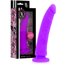 DELTA CLUB - TOYS LILAC DILDO MEDICAL SILICONE 17 CM -O- 3 CM 2 