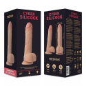 CYBER SILICOCK - FREEMAN ULTRA REALISTIC SOFT LIQUID SILICONE 20 CM -O- 3.8 CM 6 