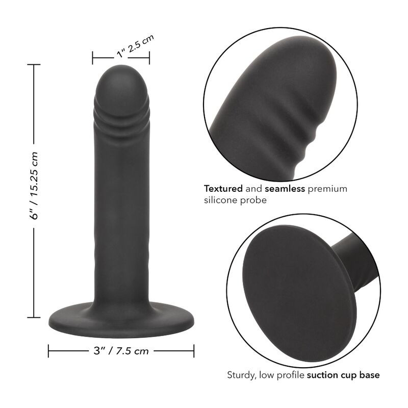 CALEXOTICS - DILDO SENZA LIMITI 15.25 CM COMPATIBILE CON LIMBRACATURA 2 