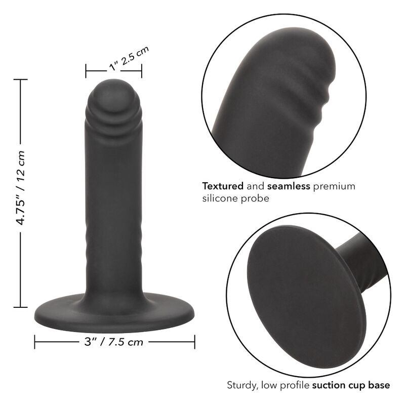 CALEXOTICS - BOUNDLESS DILDO 12 CM COMPATIBLE WITH HARNESS 4 