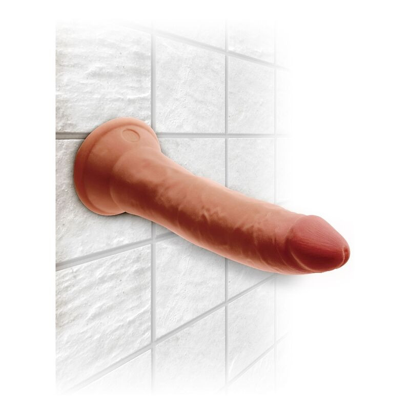 KING COCK - PLUS 3D DILDO TRIPLA DENSIT 18 CM 5 