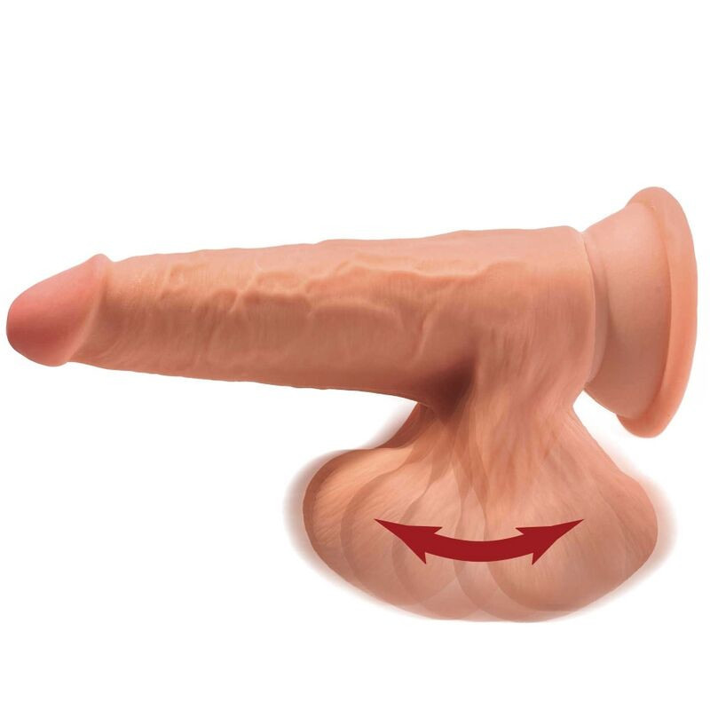 KING COCK - PLUS 3D DILDO SFERE OSCILLANTI 15.2 CM 3 