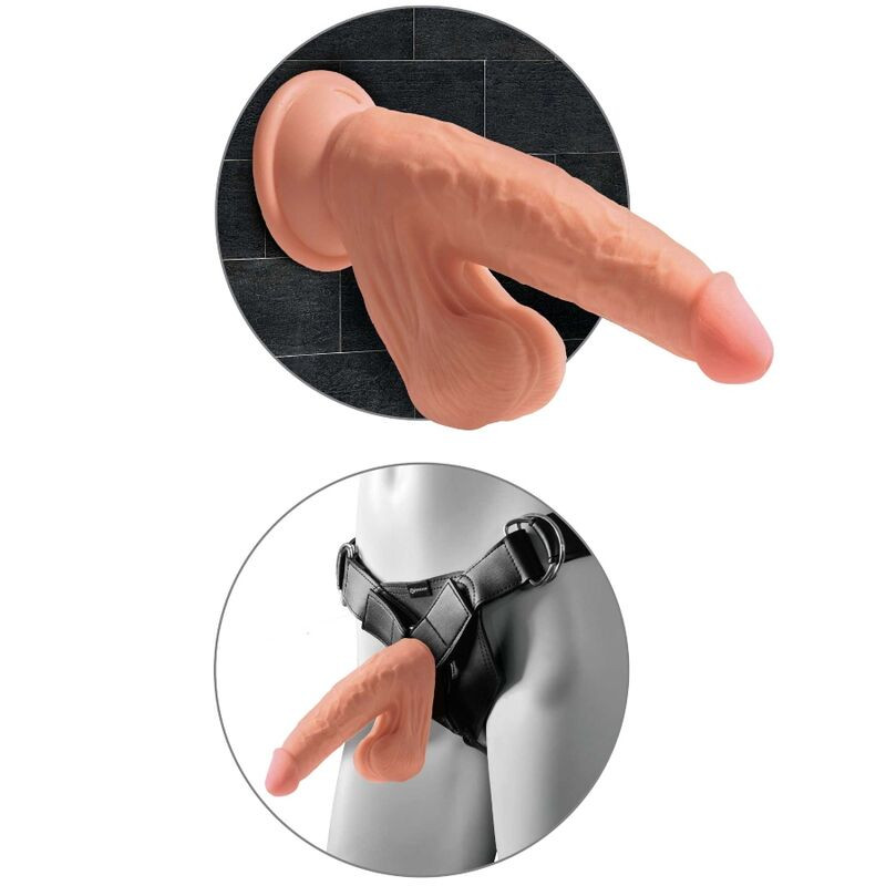 KING COCK - BALLES GODE 3D PLUS 15.2 CM 4 