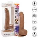 CALEXOTICS - SILICONE STUDS 15.24 CM BROWN 1 