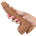 CALEXOTICS - BORCHIE IN SILICONE 20.32 CM MARRONE 4 